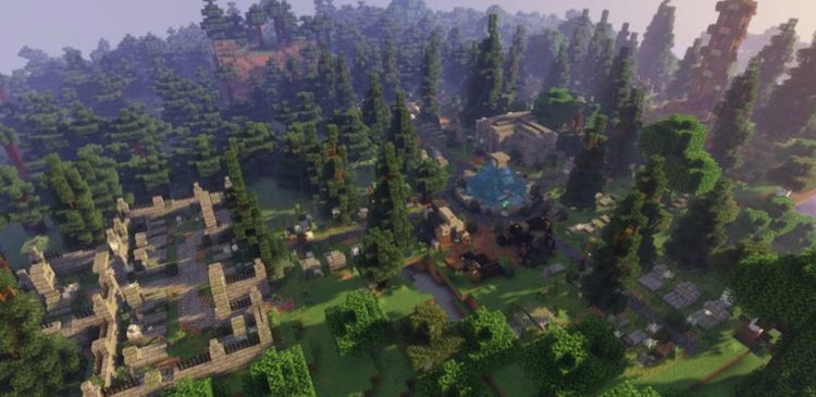 ماد The Graveyard بایومهای زیادی را به بازی اضافه میکند.