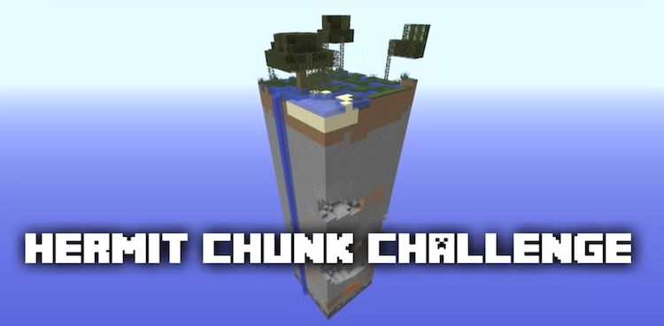 چالش هرمیت وان چانک در بازی ماینکرفت