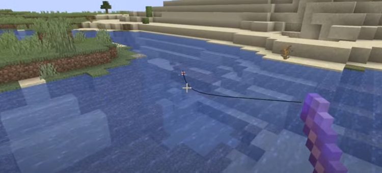 ماد Fish On The Line بازی ماینکرفت برای ماهیگیری بسیار عالی است.