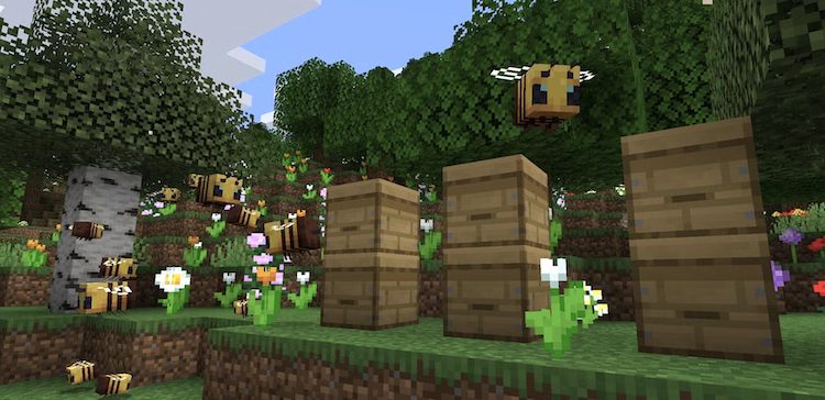 اگر کاری با زنبورها در بازی ماینکرفت نداشته باشید، آنها نیز کاری با شما نخواهند داشت.