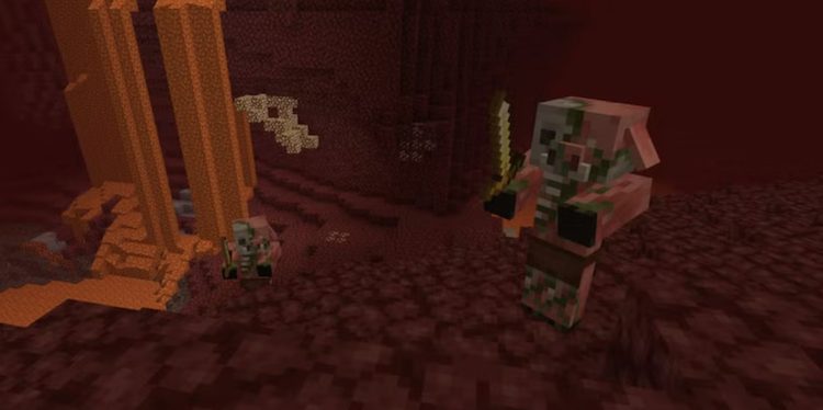 از مبارزه با پیگلین زامبی شده خودداری کنید، چون آنها بصورت گلهای حمله میکنند.