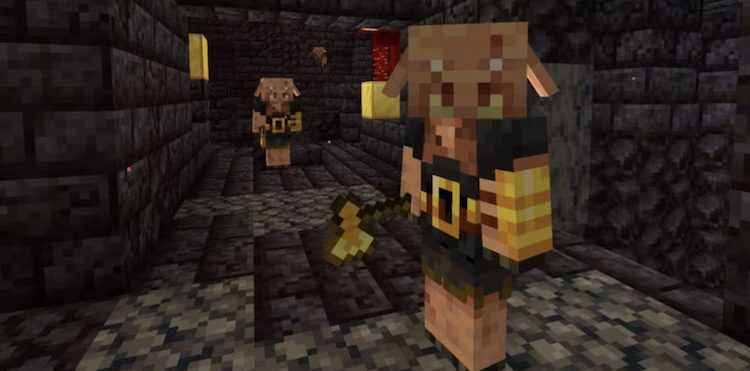 پیگلین بروتها در بازی ماینکرفت