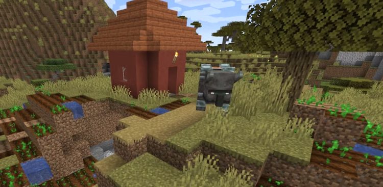 راوجرها در بازی ماینکرفت میتوانند محصولات کشاورزی شما را خراب کنند.