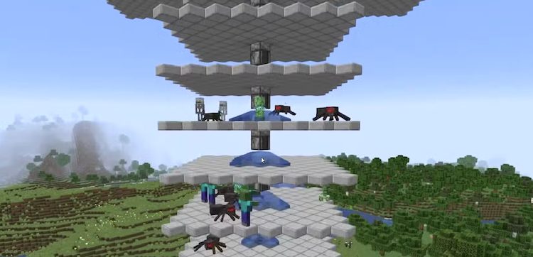 فارم ماب دشمن در بازی ماینکرفت