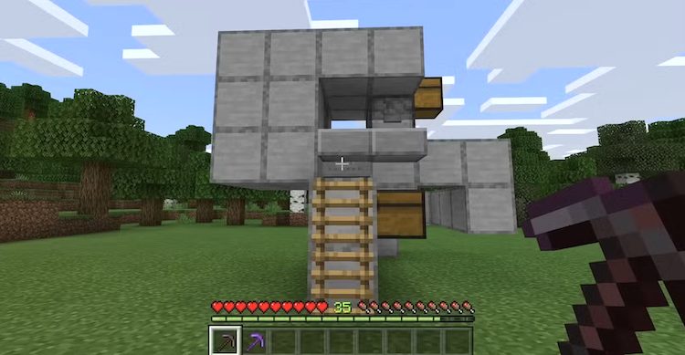 فارم آبسیدین در ماینکرافت