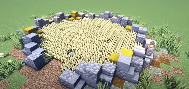 فارم سنگفرش کلاسیک در بازی ماینکرفت