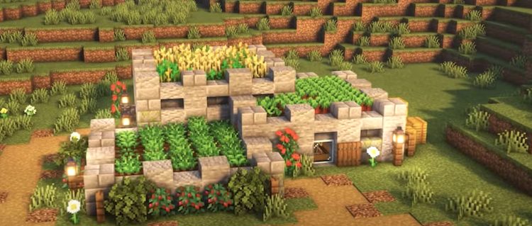 فارم با طراحی طبقاتی در بازی ماینکرفت