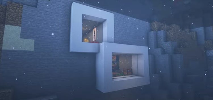 این طرح خانه همواره این ترس را به شما القا خواهد کرد که نکند شیشه شکسته و خانه را آب ببرد؟