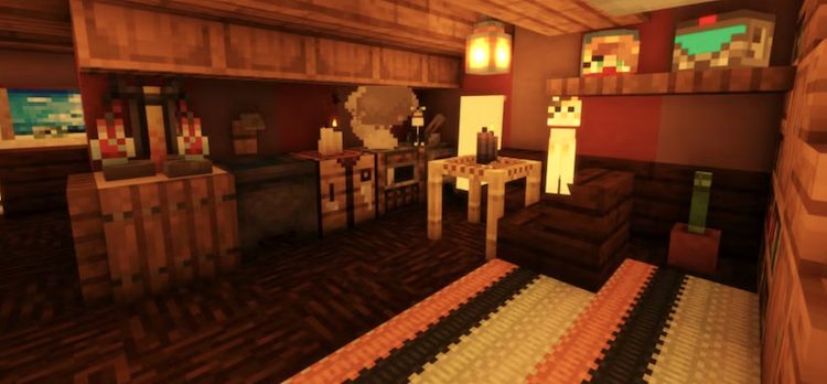 دکوراسیون داخلی خانه بسیار مهم است، فرقی هم ندارد چه در دنیای واقعی یا در ماینکرفت باشد!