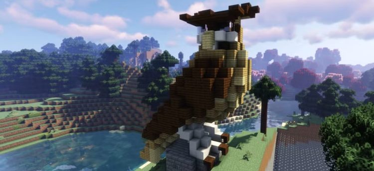 محیط اطراف خود در دنیای واقعی یا ماینکرفت بزرگترین منبع الهام شما برای ساخت و ساز در بازی خواهد بود.