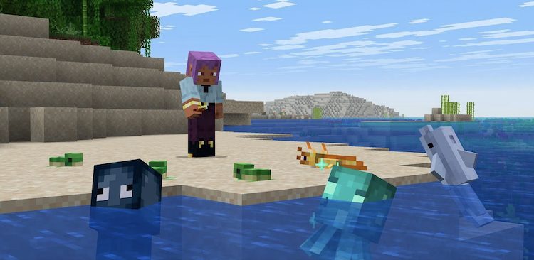 گیم دراپ جدید ماینکرفت که به زودی منتشر میشود، ظاهر بیبی مابها را تغییر میدهد.