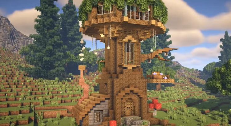 این خانه درختی در حقیقت همان پایگاهی است که میتوانید در ظاهر یک درخت برای خود داشته باشید.