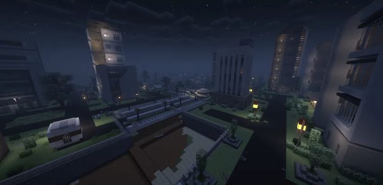 ماد دیسیزدکرفت ماینکرفت شما را در یک محیط شهری ویران شده توسط ویروس زامبی قرار میدهد.