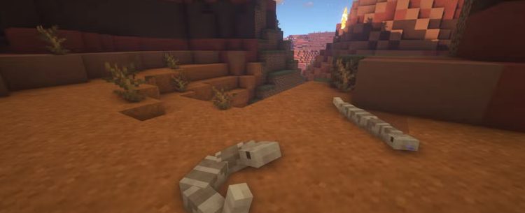 ماد الکسز مابز (Alex's Mobs) برای ماینکرافت حیوانات مختلفی را به بازی اضافه میکند.