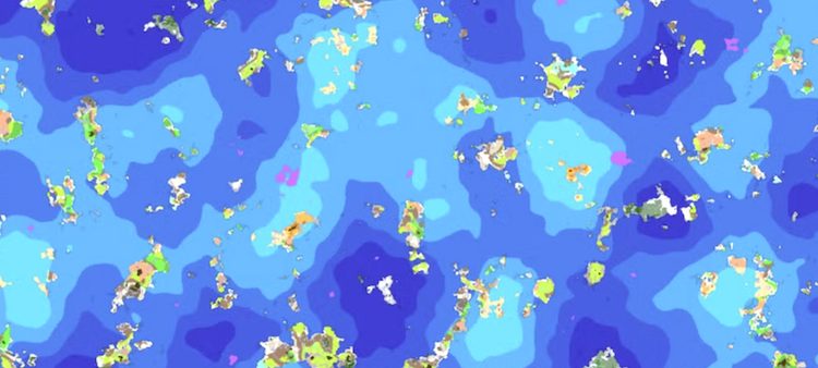 ماد اوشن ورلد (Ocean World) برای بازی ماینکرفت