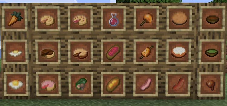 ماد کرفتی کویزین برای بازی ماینکرافت (Crafty Cuisine) غذاهای جدیدی را ارائه میکند.