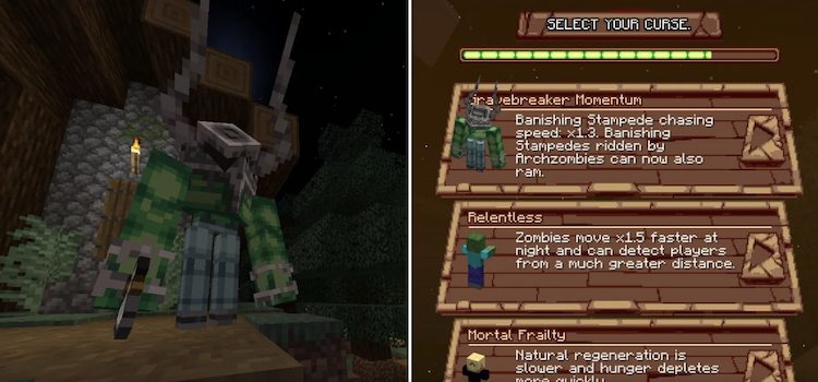 Behemoths یک ماد منحصر به فرد است که نفرینها و مابهای بسیار سرسخت و خطرناک را به بازی ماینکرفت اضافه میکند.