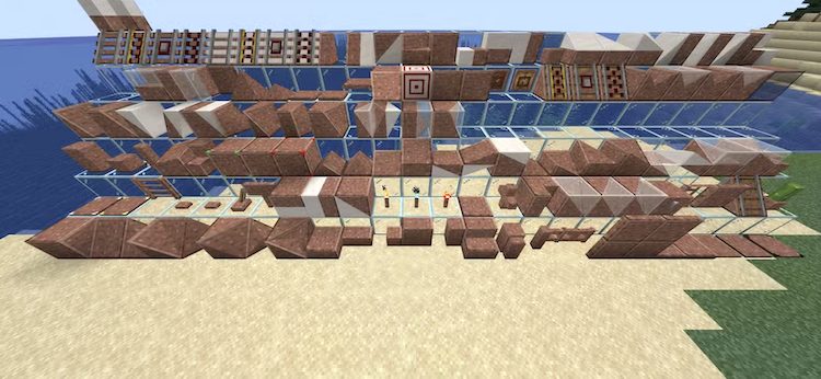 ماد فریمد بلاکس برای بازی ماینکرفت به شما اجازه میدهد بلاکها را به شکلها و اندازههای مختلف برش دهید.