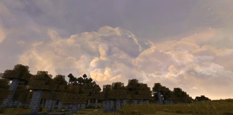 ماد دراماتیک اسکایز برای بازی ماینکرافت با اضافه کردن ابرهای واقعگرایانه HD و نورپردازیهای خیرهکننده به آسمان بالای سر، جلوه خاصی میبخشد.
