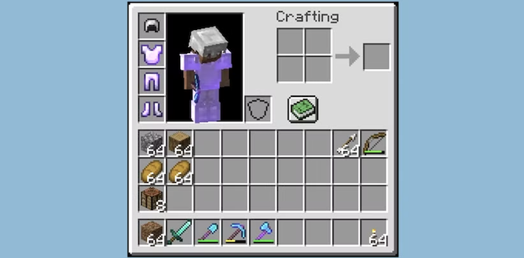 همیشه قبل از شروع یک ماجراجویی آیتمهای حیاتی و سلاح مناسب در بازی ماینکرفت همراه خود داشته باشید.