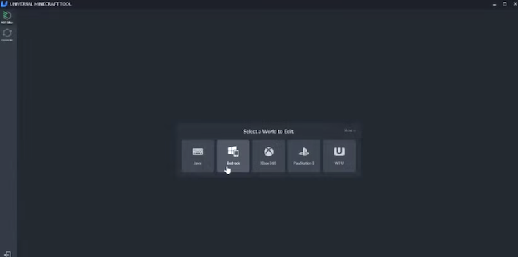 ادیتور Universal Minecraft Tool برای بازی ماینکرفت قابلیتهای قدرتمند ویرایش دنیا را برای بازیکنان جاوا، بدراک و حتی کنسولهایی مثل Wii U و PS3 فراهم میکند.