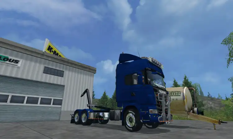 بازی Truck Simulator Scania 2015