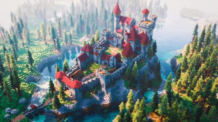 این زیباترین نما در تمامی دنیای ماینکرفت است!