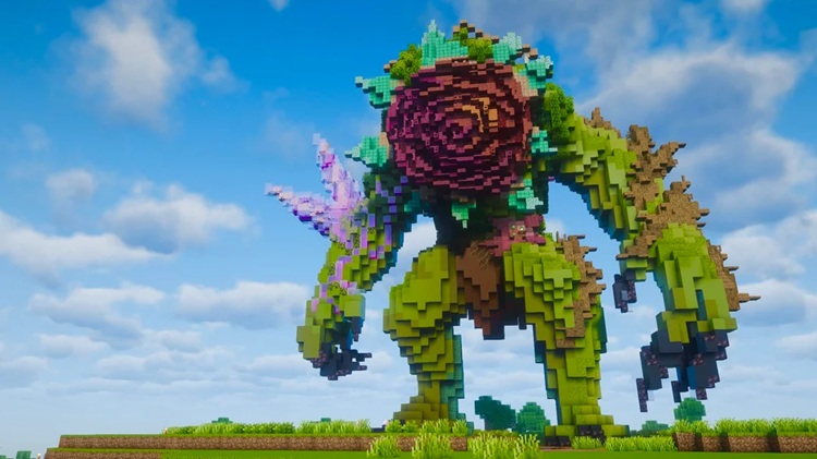 این غول میتواند یکی از باسهای خطرناک دنیای ماینکرفت باشد!