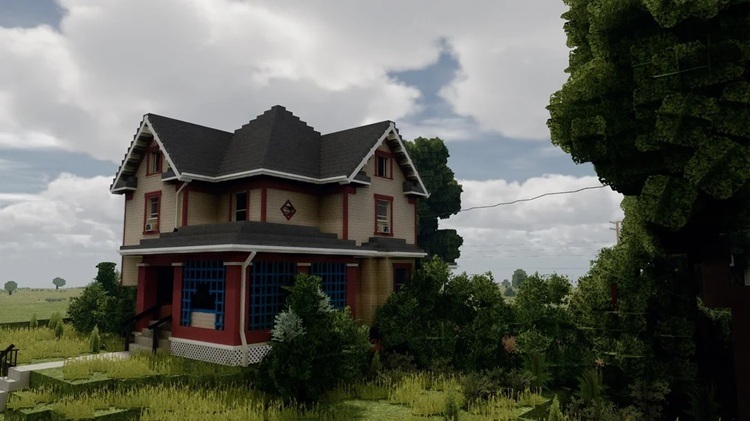 این سازه ماینکرفت تفاوتی با واقعیت ندارد!