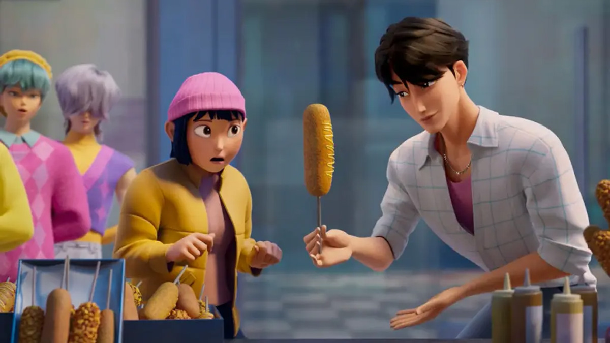 غذاهای انیمیشن KPop Demon Hunters