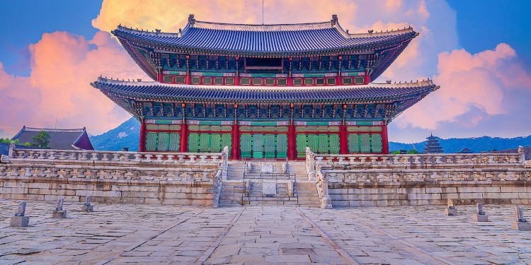 لوکیشنهای انیمیشن KPop Demon Hunters - گیونگبوکگونگ (Gyeongbokgung)