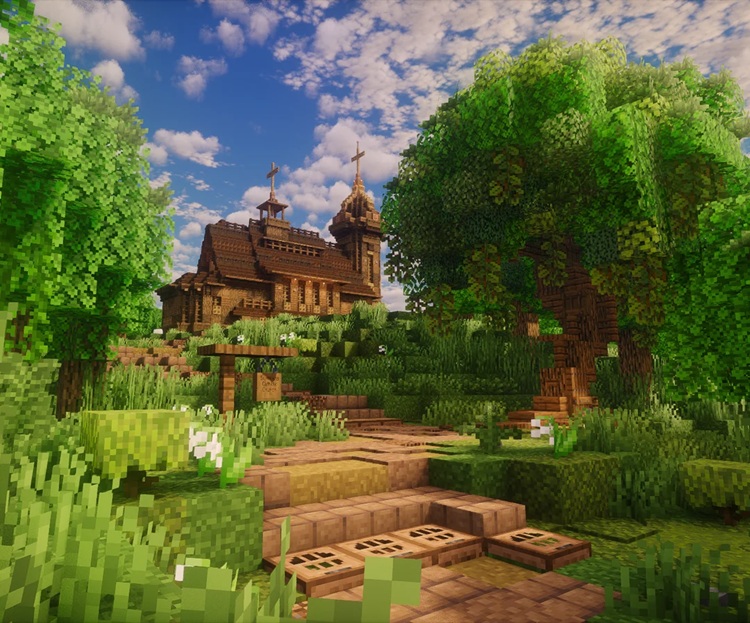 این سازه ماینکرفت همه زیباییها را در خود جای دادهاست!