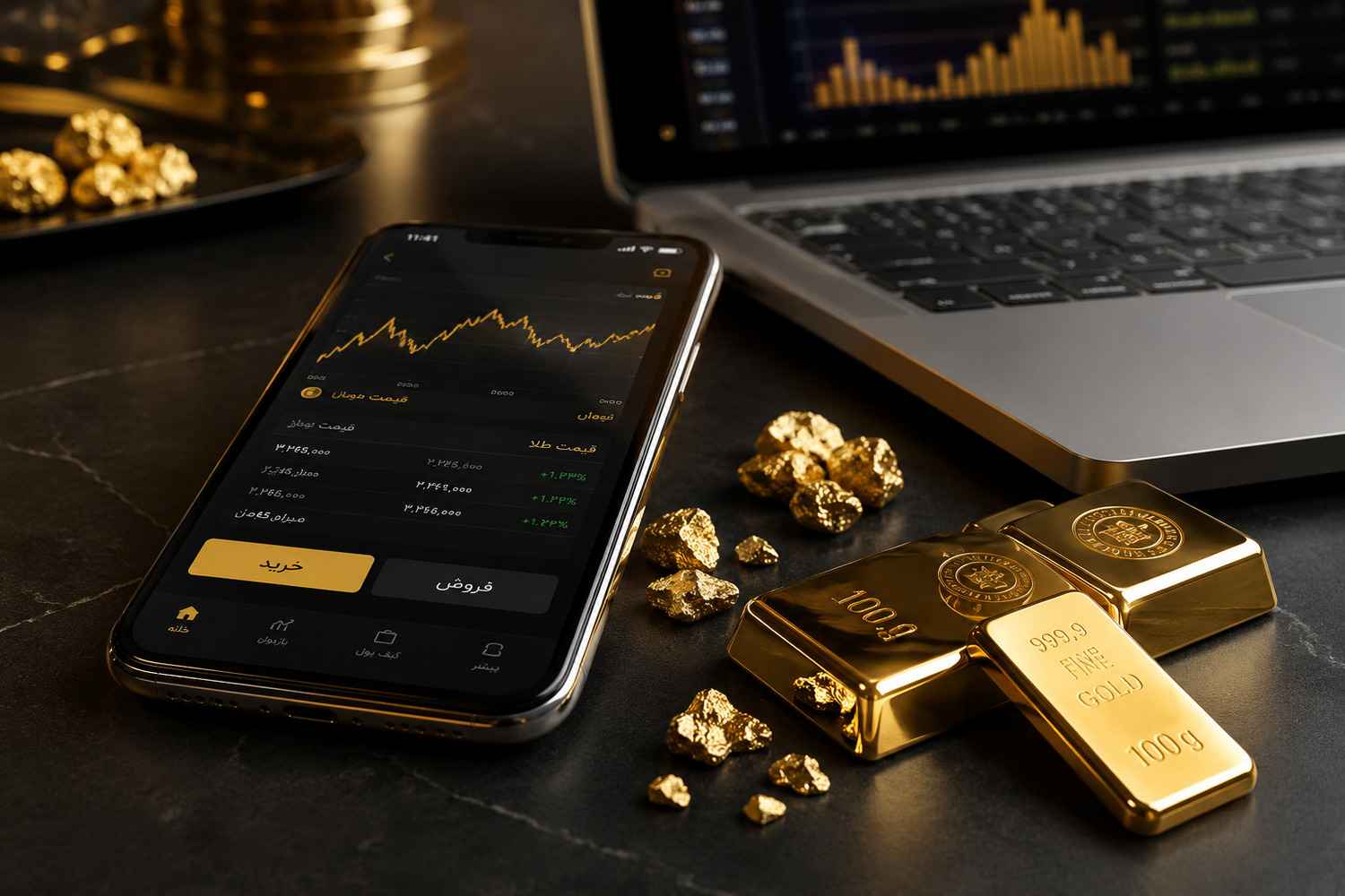 نقد و بررسی طلاین، اپلیکیشن خرید و فروش طلا آنلاین