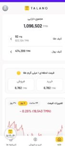 اپلیکیشن طلانو
