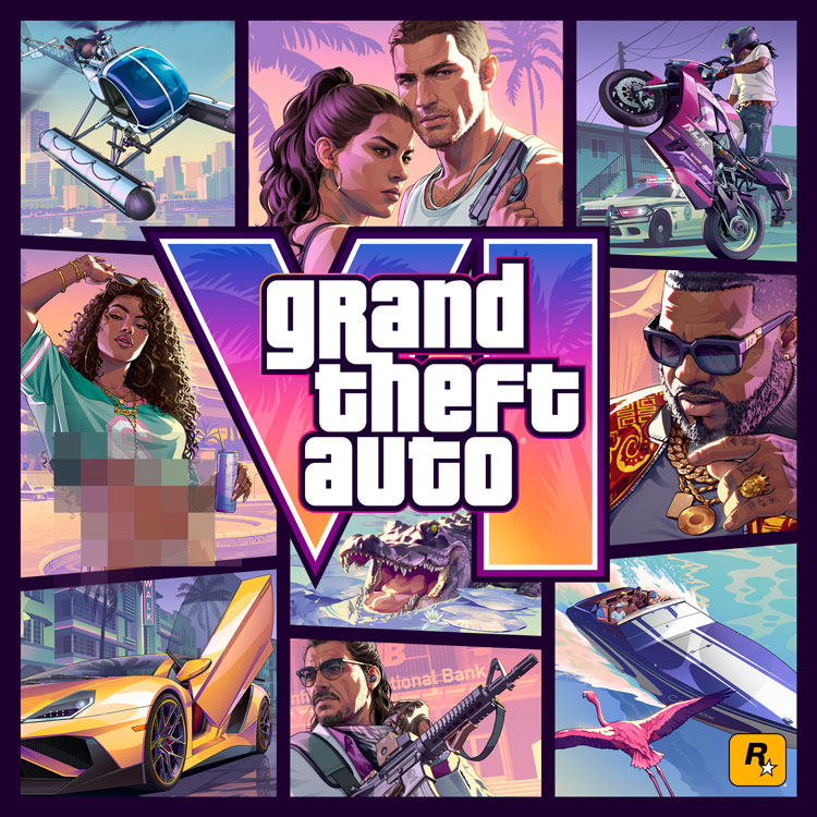 کاور رسمی بازی GTA 6