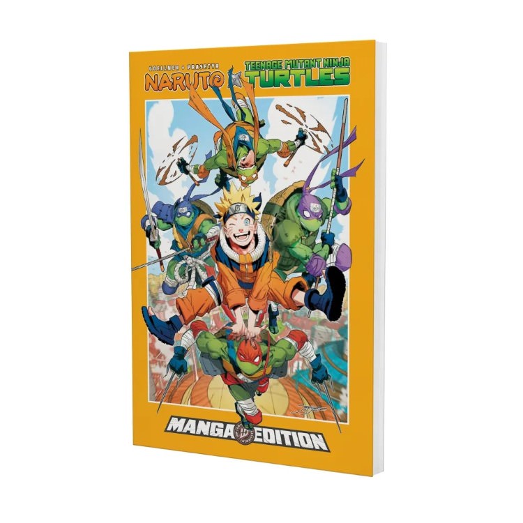 مانگا کراساوو لاکپشتهای نینجا و ناروتو / مانگا TMNT x Naruto