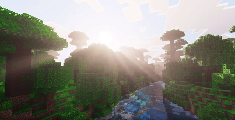Ethereal Mystic Shaders اشباع رنگ و ظاهری رویایی را با هم ترکیب می‌کنند.