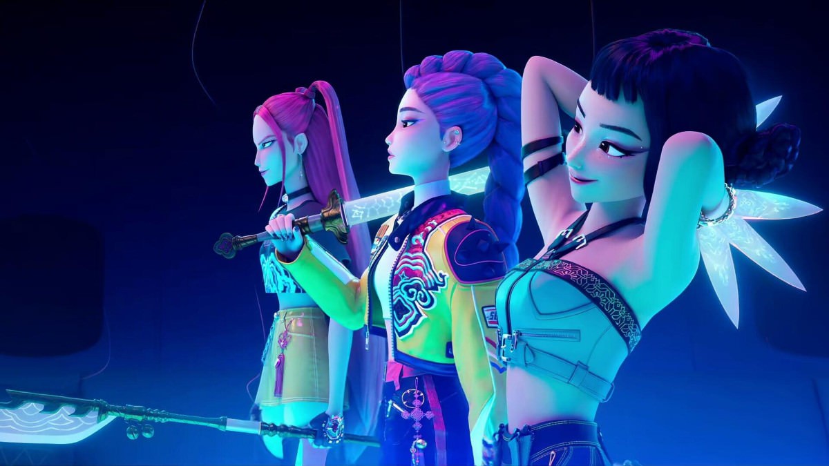 انیمیشن KPop Demon Hunters / شکارچیان شیاطین کیپاپ / شکارچیان شیطان کیپاپ / کیپاپ دیمن هانترز