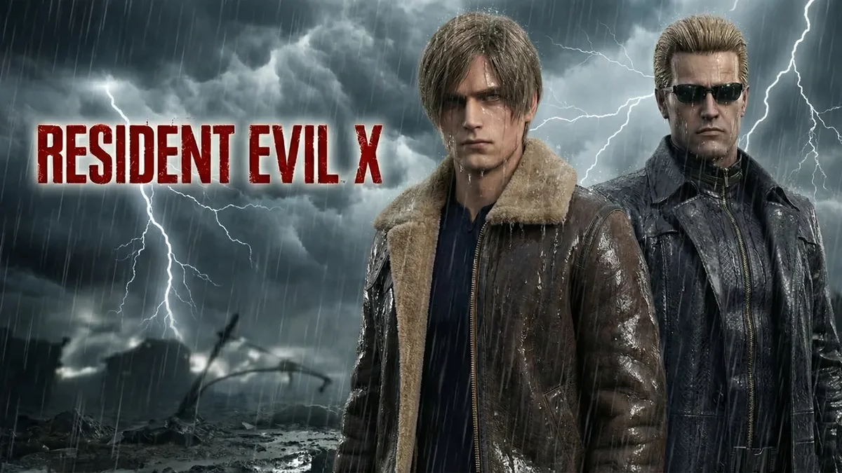 کانسپت آرت بازی Resident Evil 10 با حضور لیان و وسکر