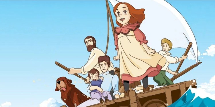 انیمه The Swiss Family Robinson رمان خانواده سوئیسی رابینسون (The Swiss Family Robinson)