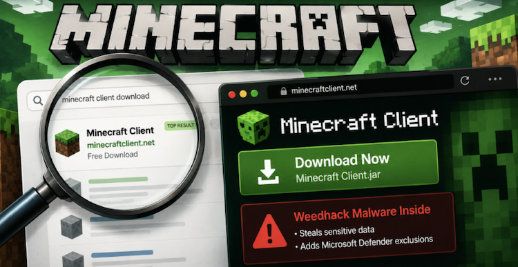 با توجه به انتشار این بدافزار مربوط به بازی ماینکرفت بازیکنان باید آنتی ویروس سیستم خود را بروز کنند.