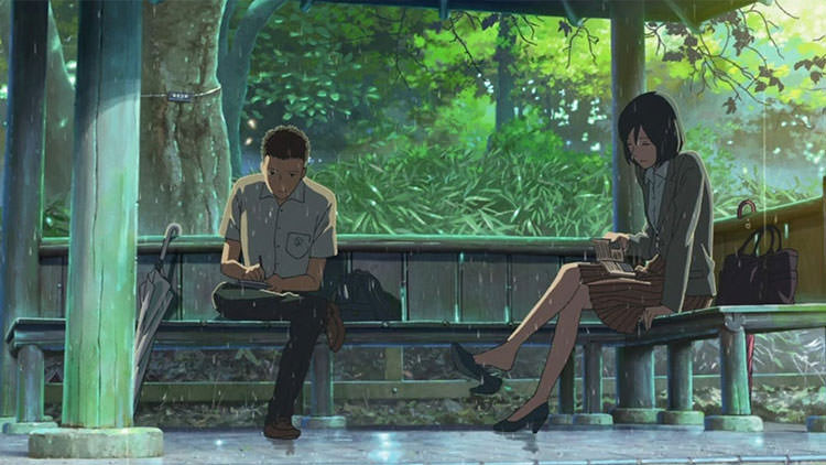 انیمه The Garden Of Words