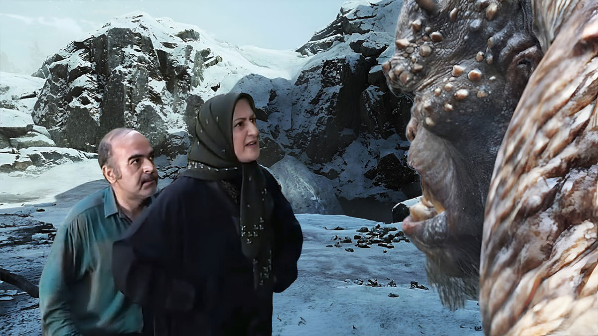 حضور آقا ماشالله از سریال خانه به دوش در بازی God of War Laufey
