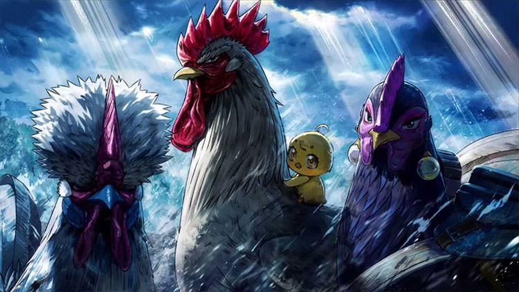 انیمه rooster fighter