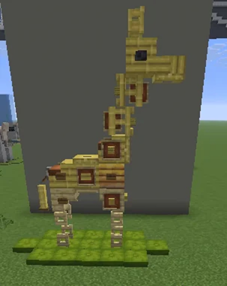 زرافهها باید در آپدیتهای آینده به دنیای ماینکرفت اضافه شوند