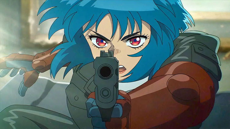 انیمه The Ghost in the Shell