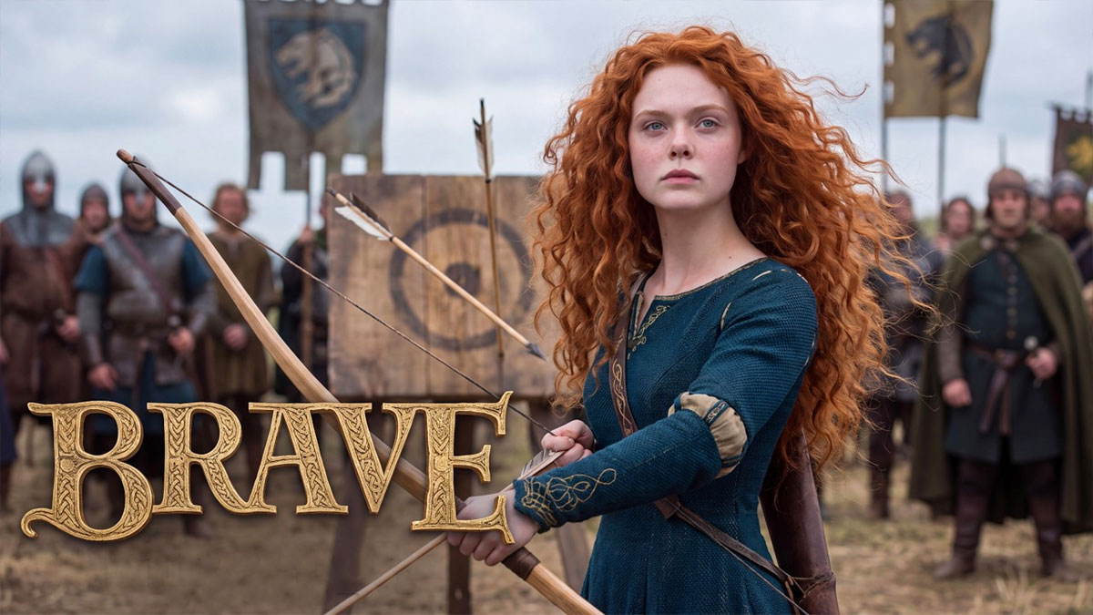 فیلم لایو اکشن انیمیشن دلیر (Brave)