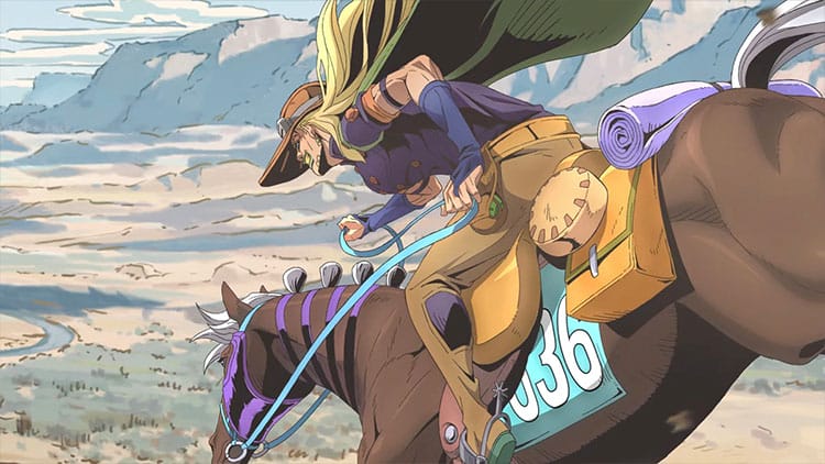 انیمه JoJo’s Bizarre Adventure: Steel Ball Run