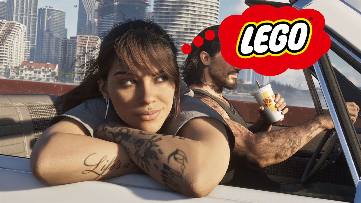 ماکت لگویی جذاب از بازی GTA 6