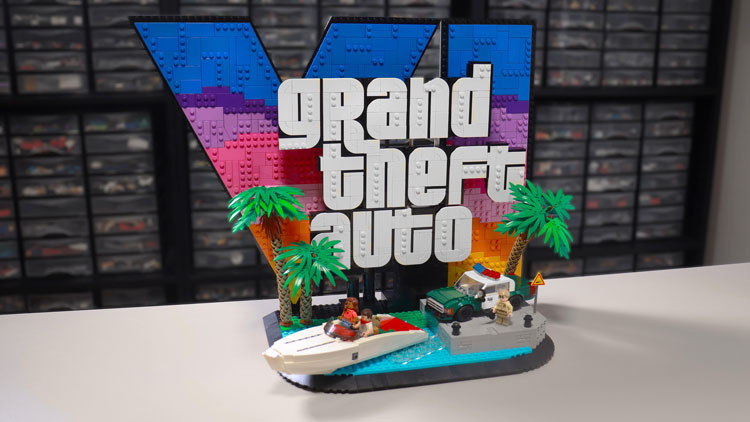 ماکت لگویی جذاب از بازی GTA 6